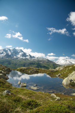 Majestic alpine peyzaj