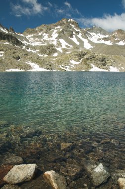 Majestic alpine peyzaj