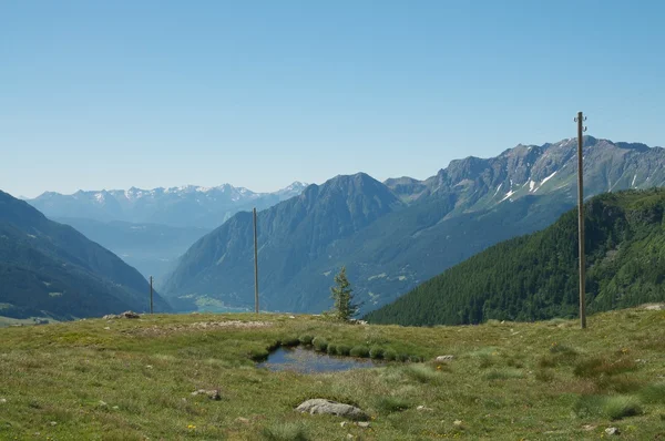 Alpenlandschap — Stockfoto