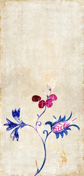 Ωραία φόντο εικόνα με floral στοιχεία — Φωτογραφία Αρχείου