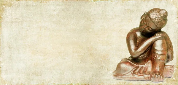 Background image with buddha — Stock Photo, Image