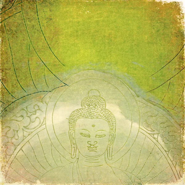 Прекрасне зображення тла з Буддою. корисний елемент дизайну . — стокове фото