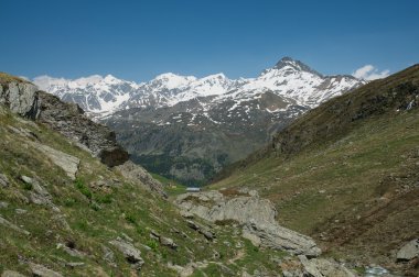 Majestic alpine peyzaj