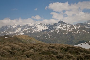 Majestic alpine peyzaj