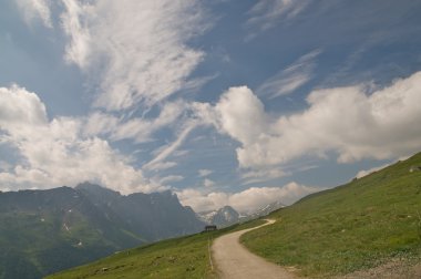 Majestic alpine peyzaj