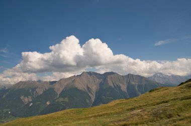 Majestic alpine peyzaj