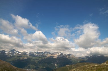 Majestic alpine peyzaj