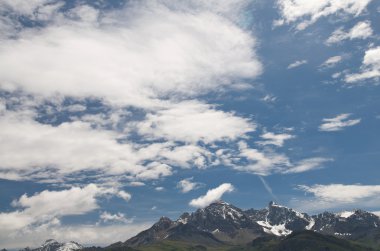 Majestic alpine peyzaj