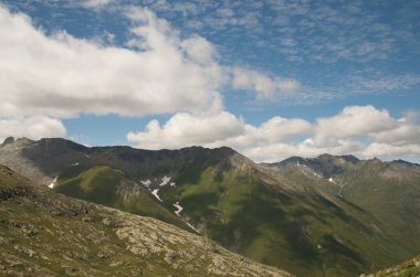 Majestic alpine peyzaj