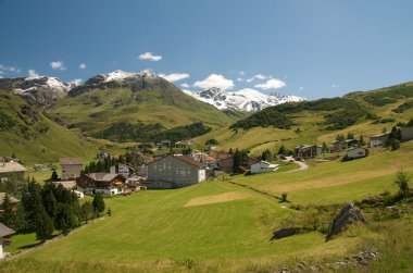 Majestic alpine peyzaj