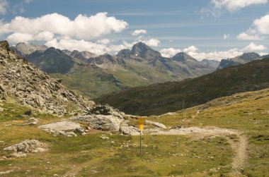 Majestic alpine peyzaj