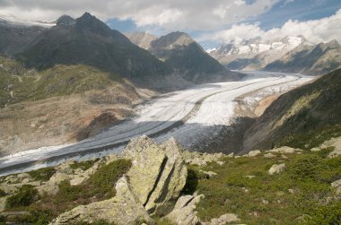 Majestic alpine peyzaj