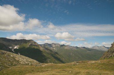 Majestic alpine peyzaj