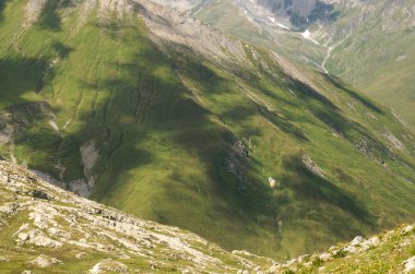 Majestic alpine peyzaj