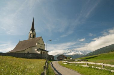 Kilise Alp peyzaj