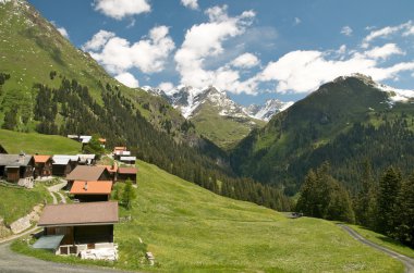 Majestic alpine peyzaj