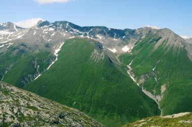 İsviçre Alpleri'nde Lovely panorama