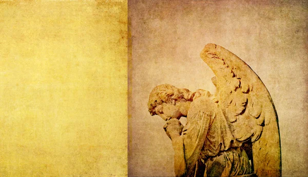 コピー スペース天使の背景 — ストック写真