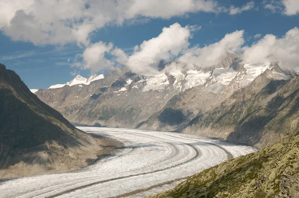 Majestic alpine peyzaj — Stok fotoğraf