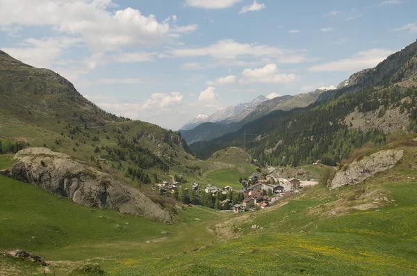 Alpenlandschap — Stockfoto