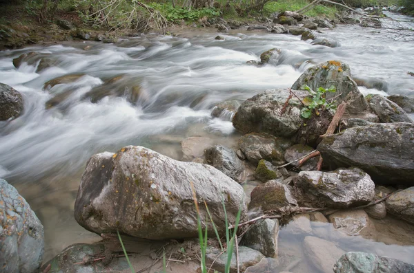 Lovely long exposure of river — Stock Photo, Image