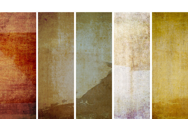 Прекрасный набор баннеров с интересными текстурами. полезные элементы дизайна
