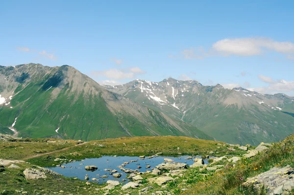 在瑞士的阿尔卑斯山的美丽全景 — 图库照片