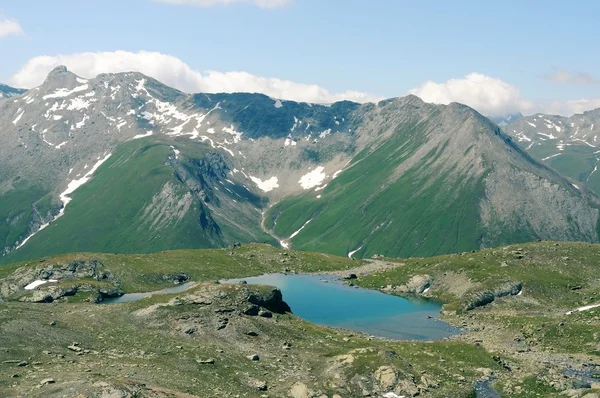Härlig panorama i Alperna i Schweiz — Stockfoto