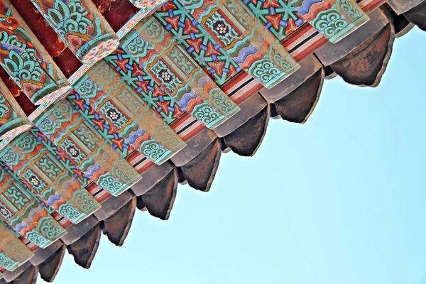 stock image Roof of a temple