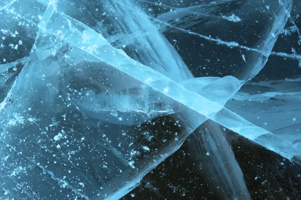 깨지는 얼음 — 스톡 사진