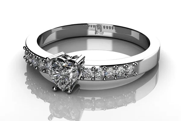 El anillo de boda de belleza —  Fotos de Stock