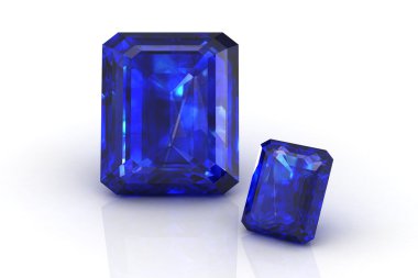 Blue sapphire clipart