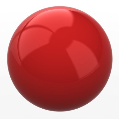 Red sphere clipart