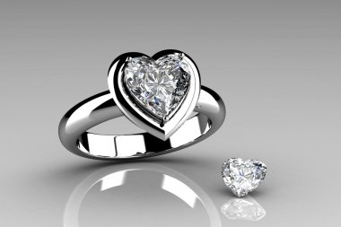 The beauty wedding ring clipart