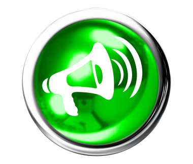 Listen Icon Button clipart