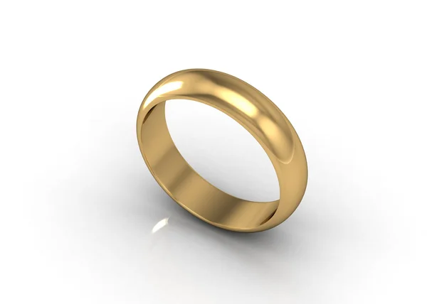 美的结婚戒指 — 图库照片