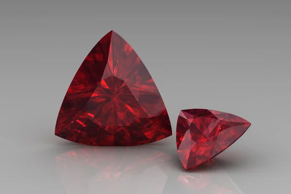 Ruby ,Citrine — Zdjęcie stockowe