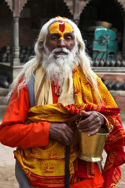 Indische Sadhu — Stockfoto