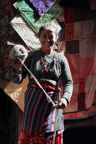 Nepálské ženy — Stock fotografie