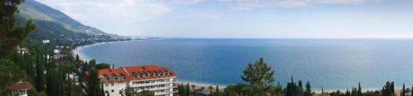 Coastline of Gagra, Abkhazia — Stock Photo, Image