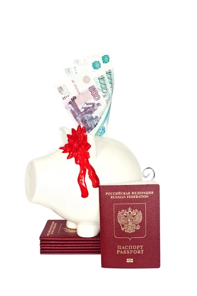 Passport of Russian Federation — Stock Photo, Image