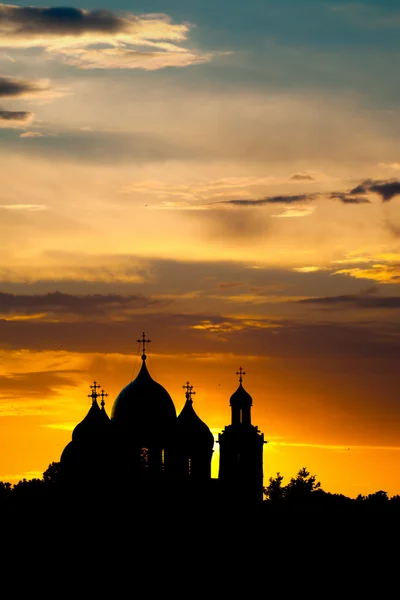 Katedralen i St. Sophia i Veliky Novgorod, Rusland - Stock-foto