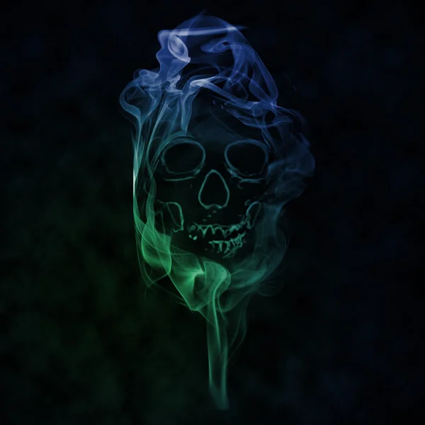 Stock image Smoke skull