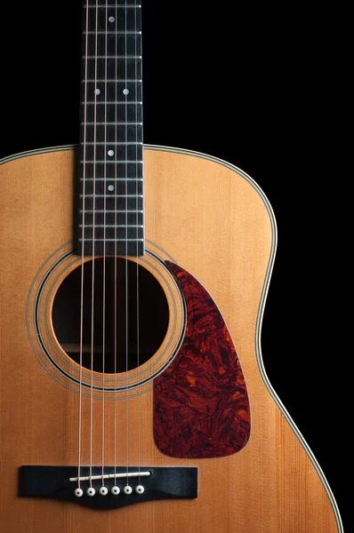 Guitarra de madera Imagen De Stock