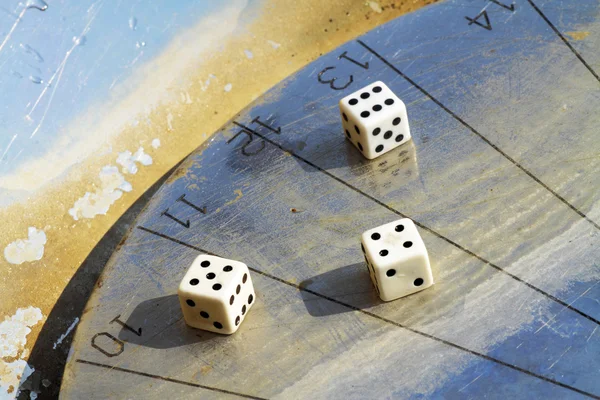 Sundial dice — Stock Photo, Image