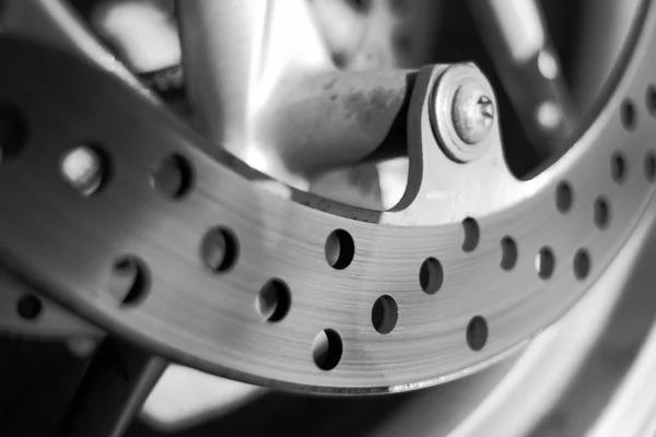 Disco de rotura deportivo con la almohadilla de rotura para motocicleta — Foto de Stock