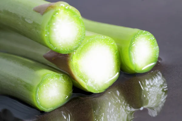 Asparagus in various situations — Stock Photo, Image