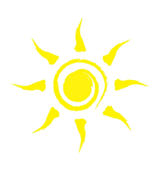 De zon Stockvector