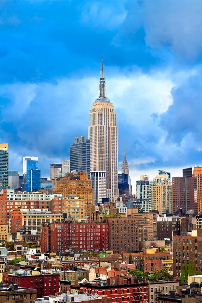 Skyline von New York City Stockbild