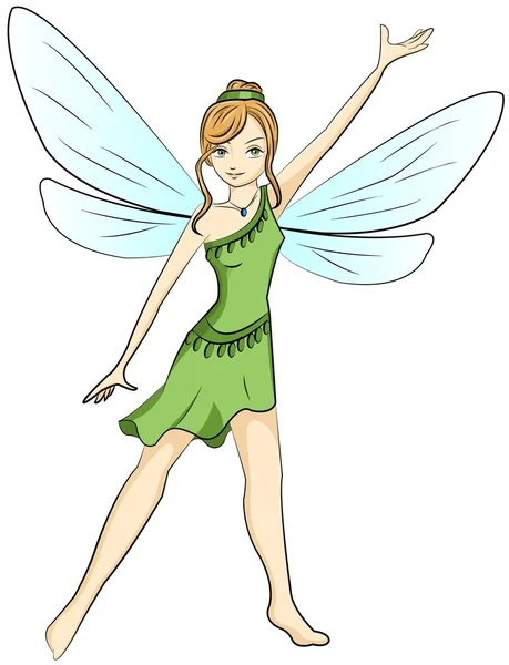 stock vector Little fairy